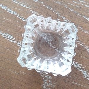 Antique Led Crystal Salt Dish